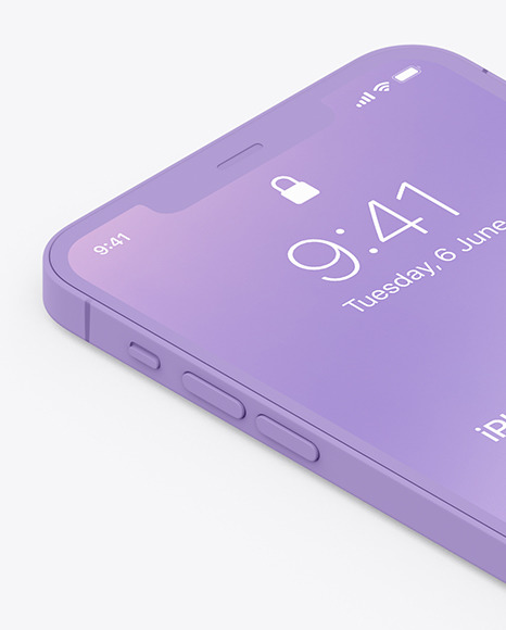 Clay iPhone 12 Pro Max Mockup