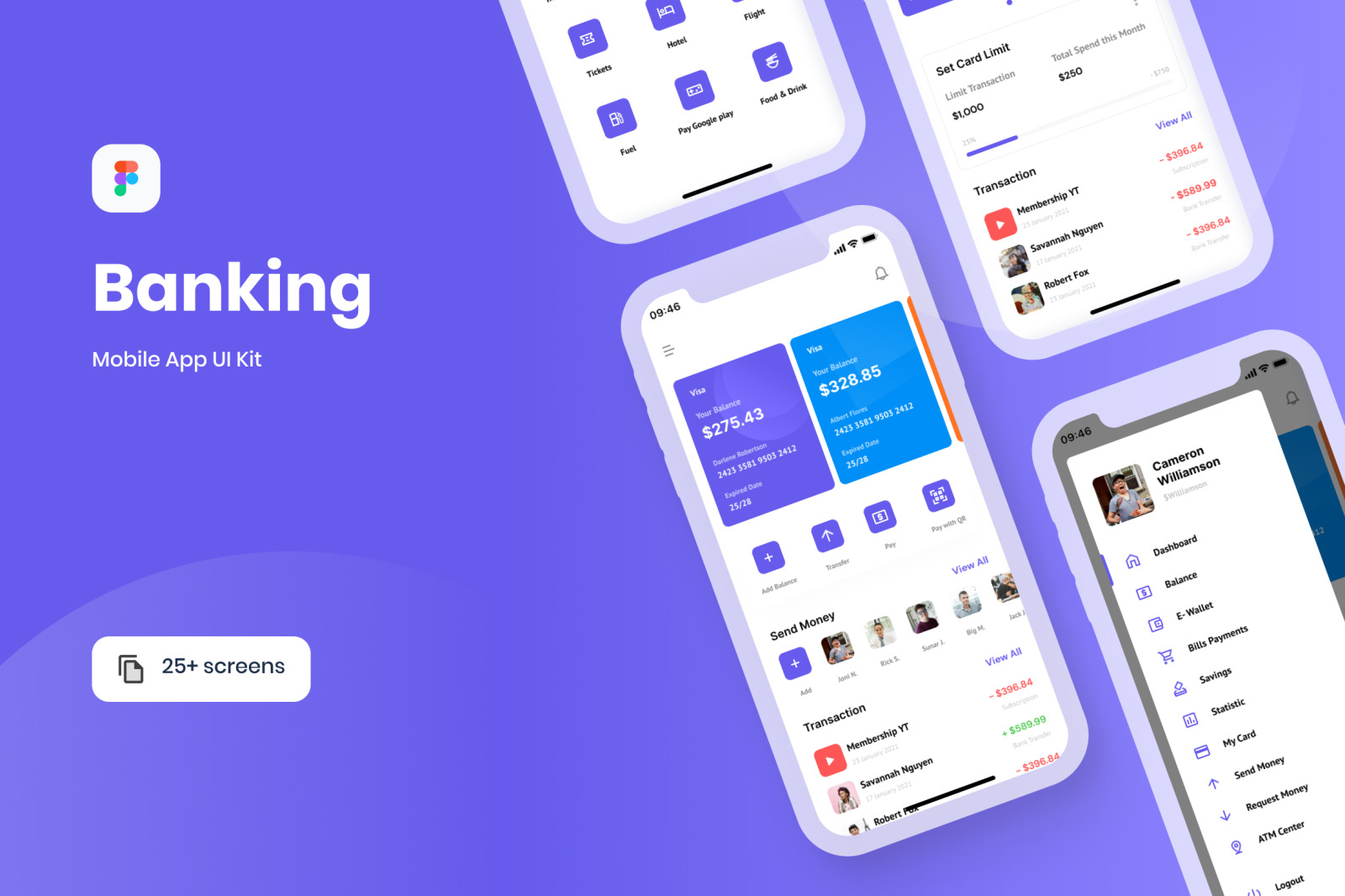 Banking App UI Kit Banking App UI Kit