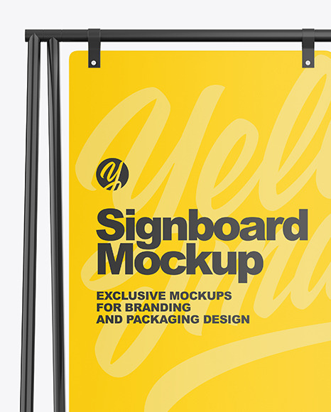 Advertising Signboard Mockup