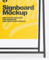 Advertising Signboard Mockup