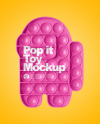 Pop It Toy Mockup