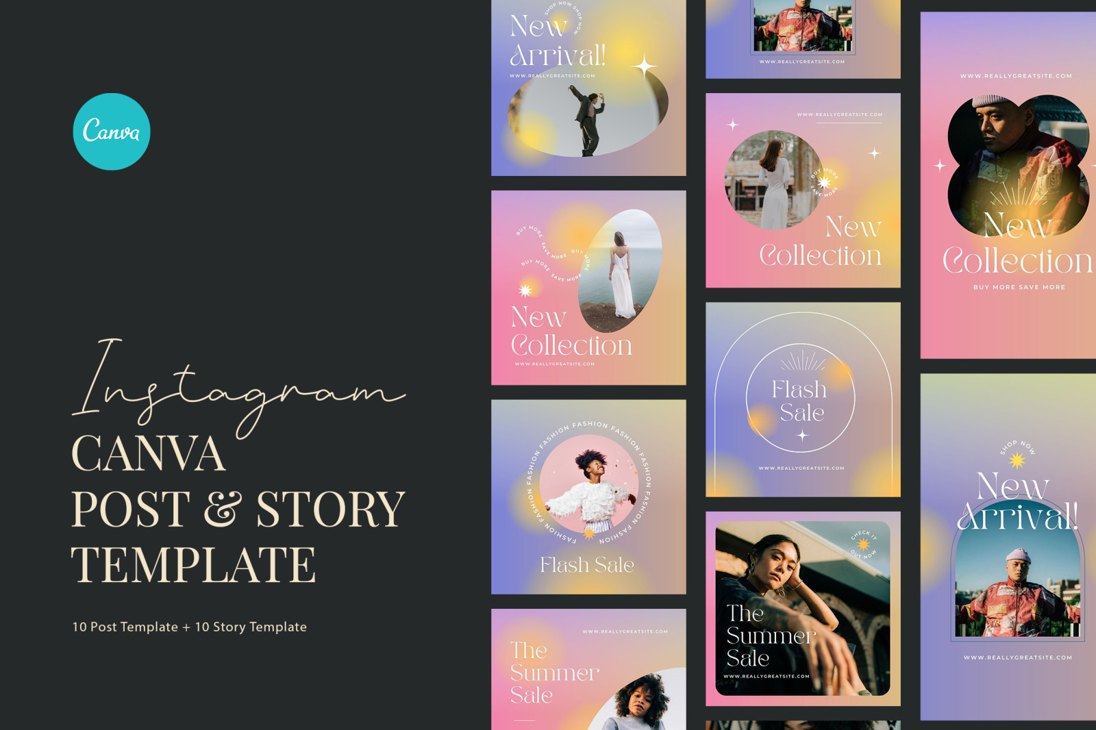 Gradient Fashion Sale Canva Gradient Fashion Sale Canva