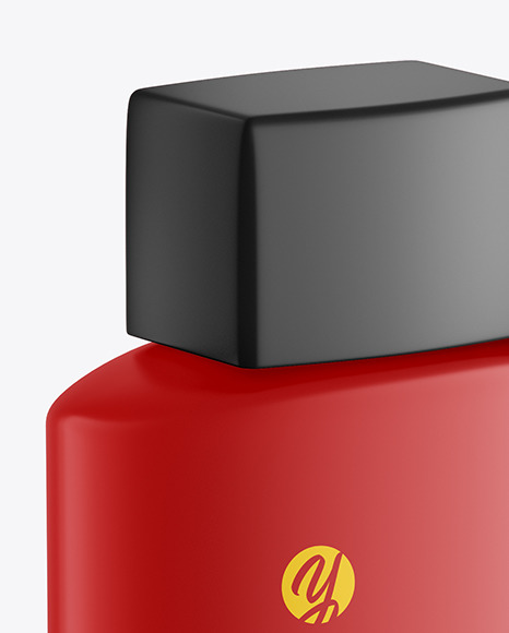 Glossy Cosmetic Bottle Mockup