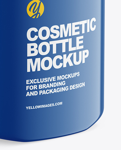 Matte Cosmetic Bottle Mockup Matte Cosmetic Bottle Mockup