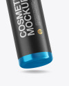 Metallic Cosmetic Bottle Mockup