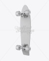 Penny Board Mockup - Back Half Side View