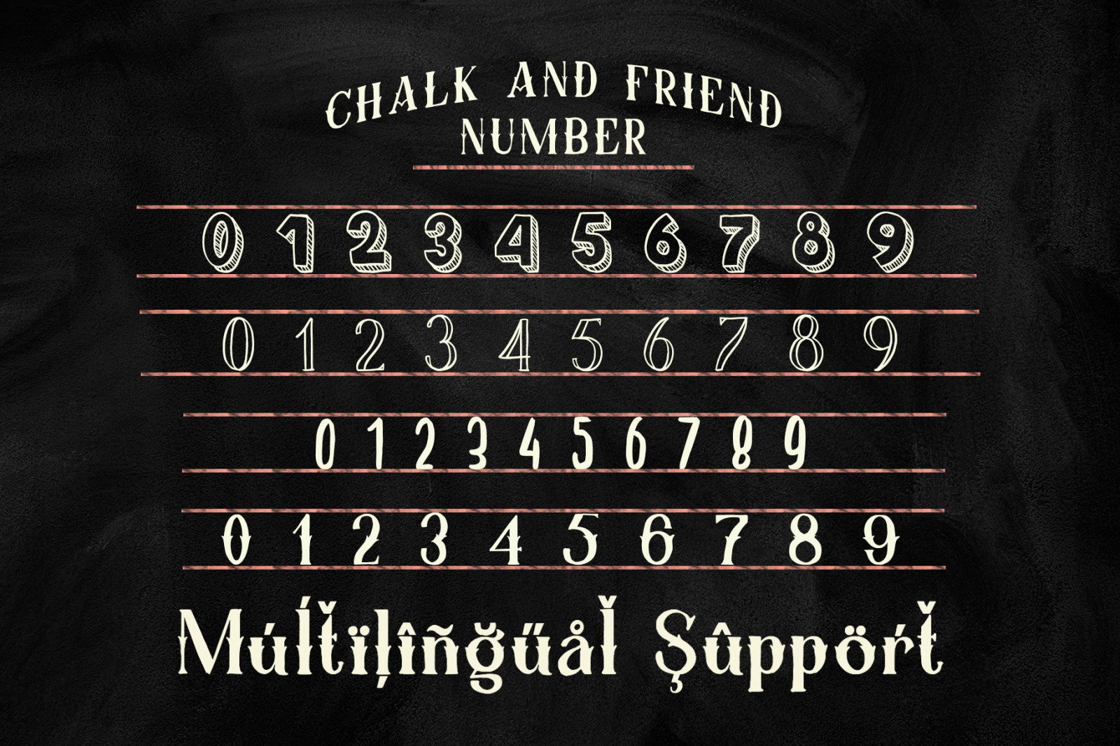 Chalk and Friend Font Chalk and Friend Font