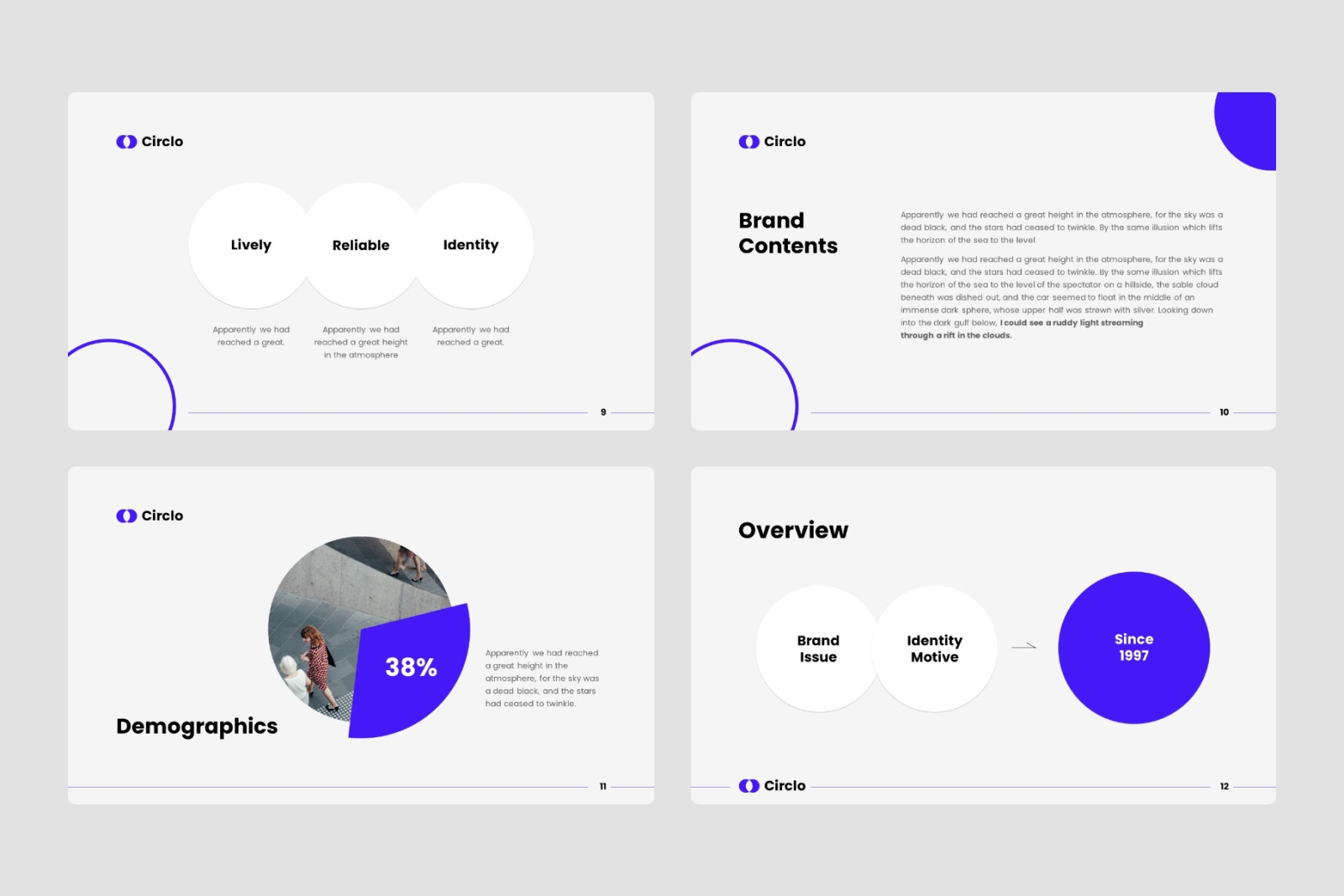Circlo - PowerPoint Template Circlo - PowerPoint Template
