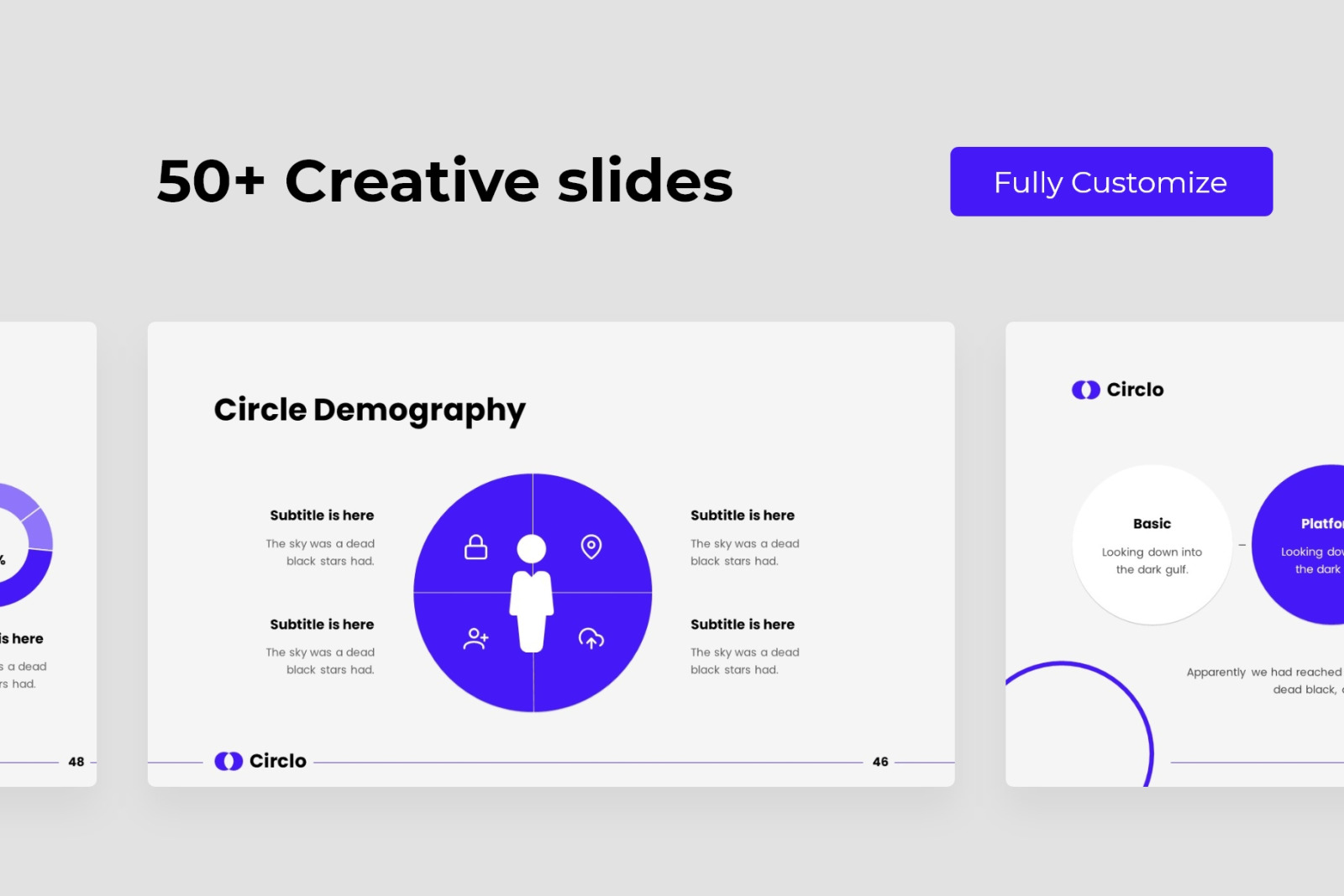Circlo - Google Slides Template Circlo - Google Slides Template