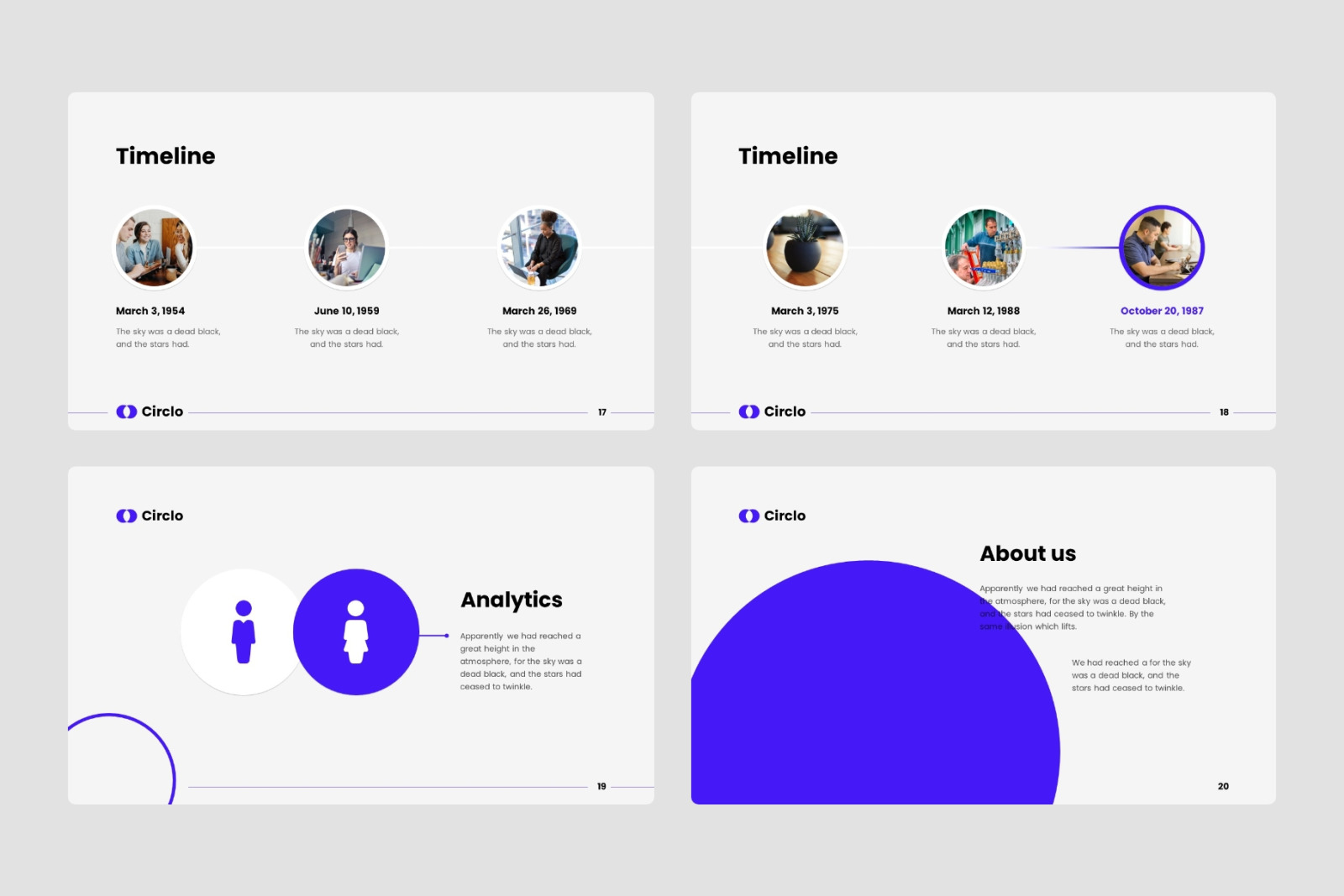 Circlo - Google Slides Template Circlo - Google Slides Template