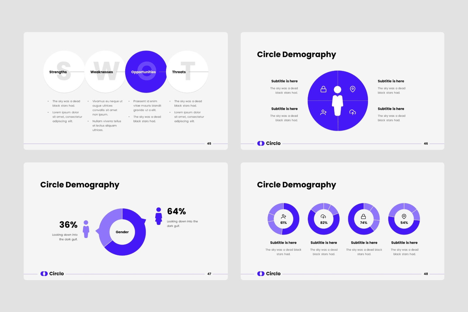Circlo - Google Slides Template Circlo - Google Slides Template