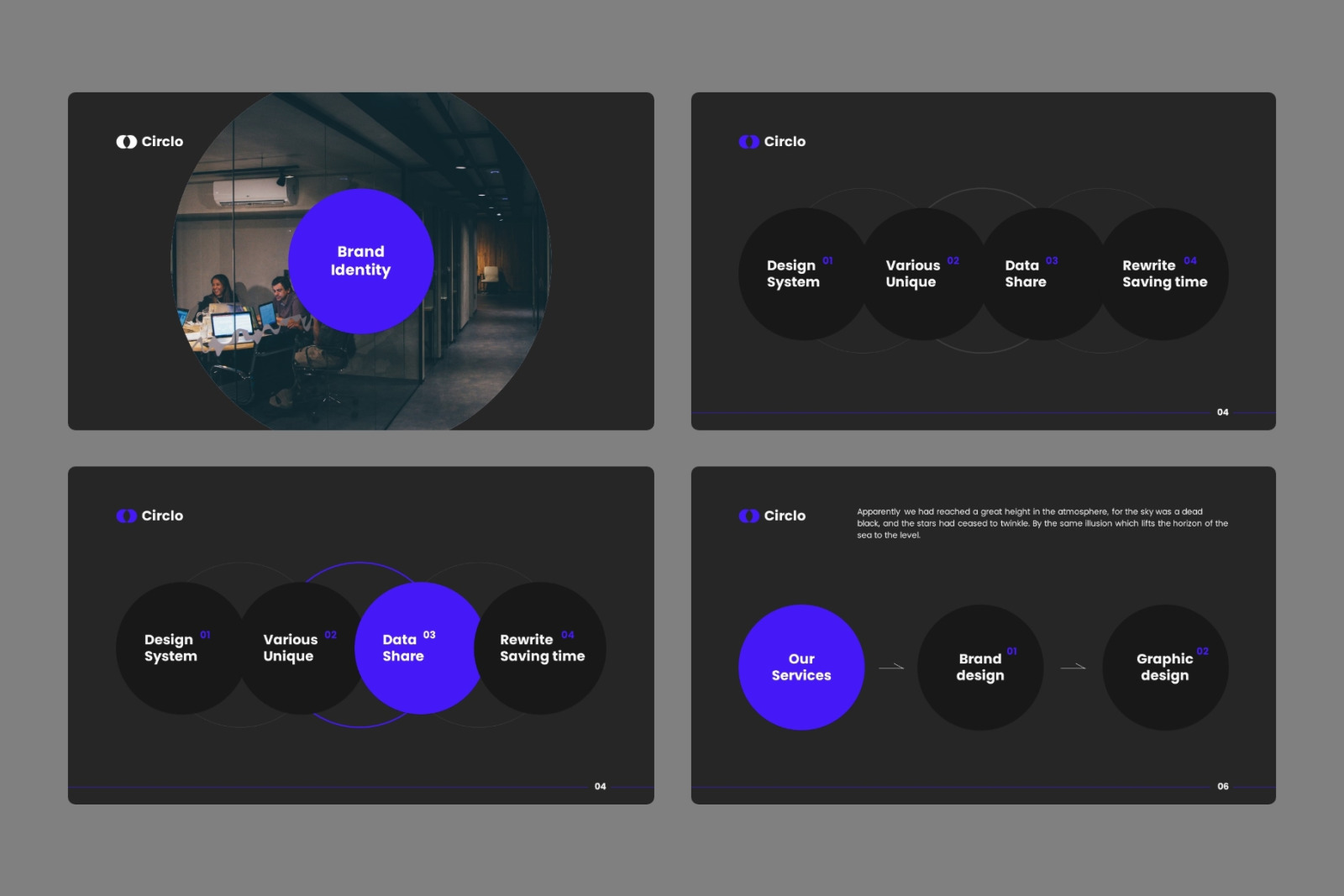 Circlo - Google Slides Template Circlo - Google Slides Template