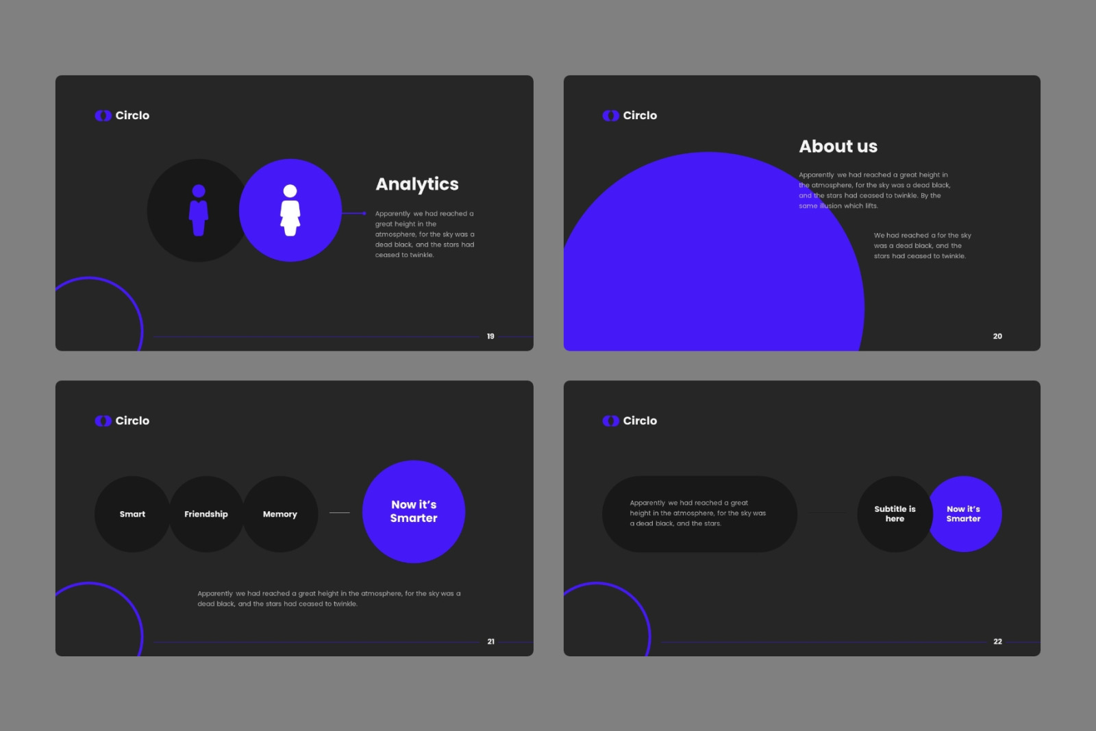 Circlo - Google Slides Template Circlo - Google Slides Template