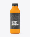 Matte Plastic Bottle Mockup