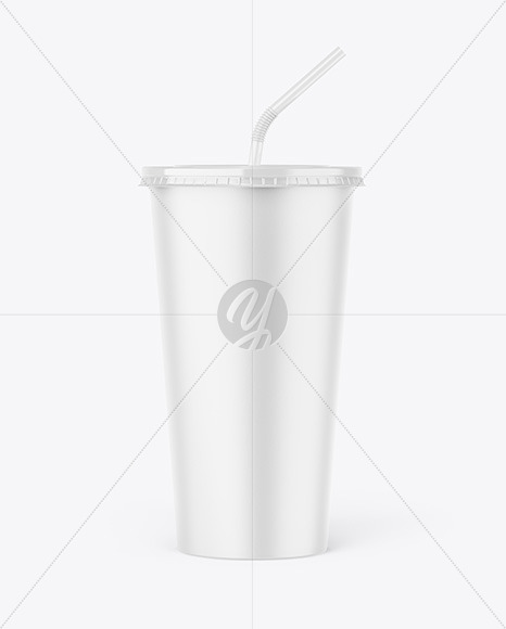 Paper Soda Cup Mockup