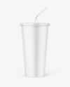 Paper Soda Cup Mockup