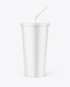 Paper Soda Cup Mockup