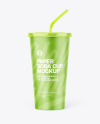 Paper Soda Cup Mockup