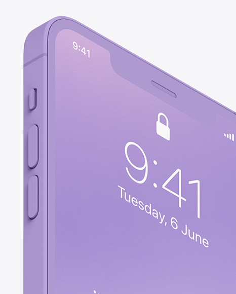 Clay iPhone 12 Pro Max Mockup