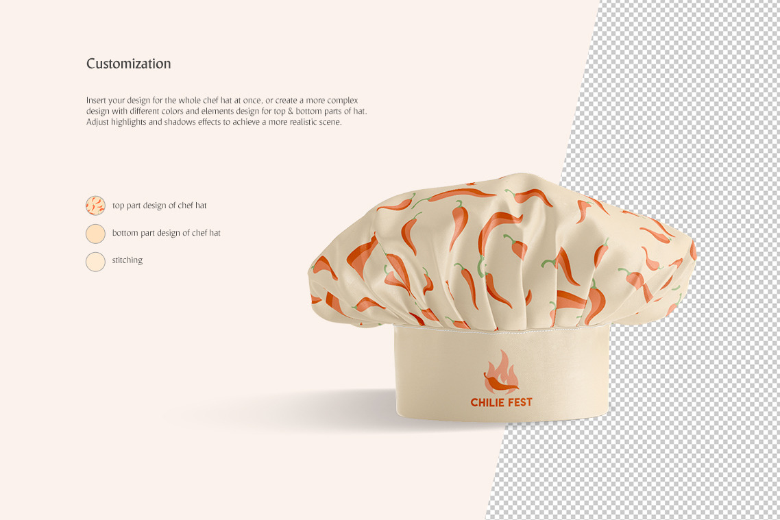 Chef Hat Animated Mockup Chef Hat Animated Mockup
