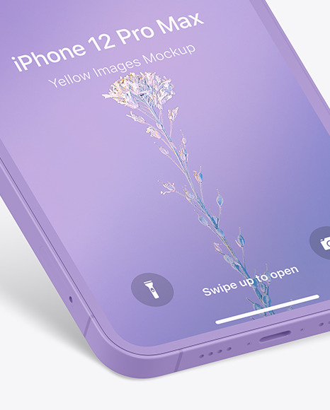 Clay iPhone 12 Pro Max Mockup