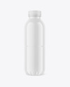 Glossy Plastic Bottle Mockup