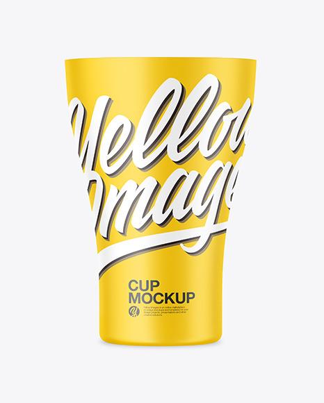 Matte Cup Mockup