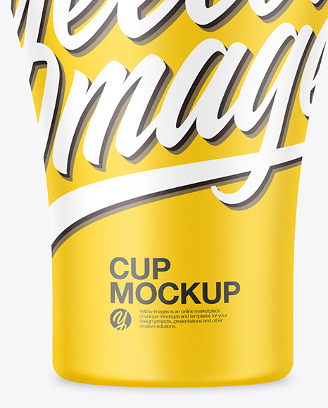 Matte Cup Mockup