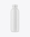 Matte Plastic Bottle Mockup