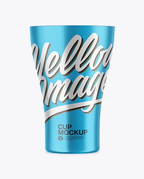 Metallic Cup Mockup