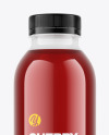 Cherry Juice Bottle Mockup