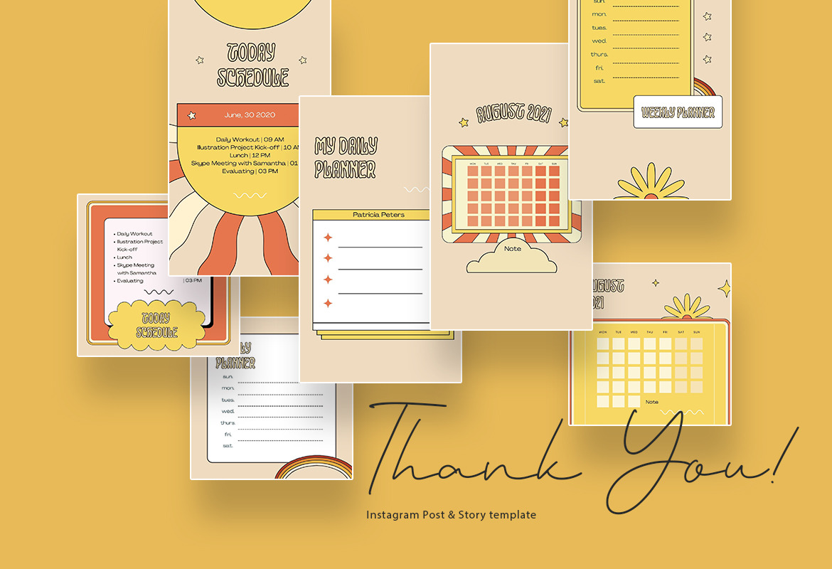 Retro Activity Planner Instagram Retro Activity Planner Instagram