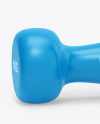 Vinyl Coated Dumbbells Mockup