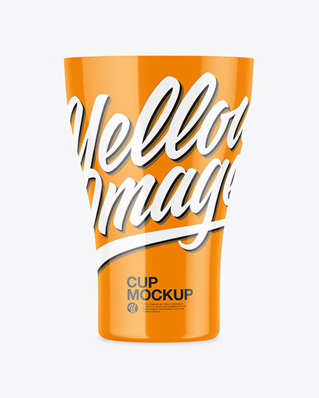 Glossy Cup Mockup