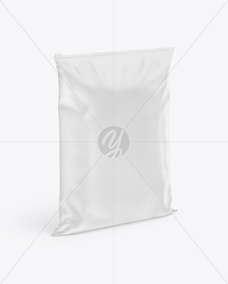 Matte Plastic Bag Mockup