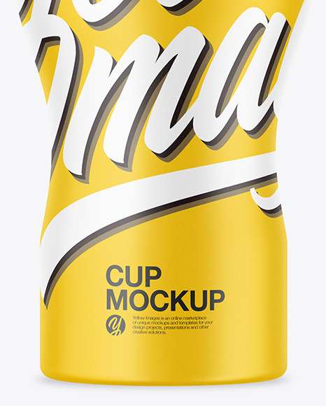 Matte Cup Mockup