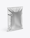 Metallic Plastic Bag Mockup