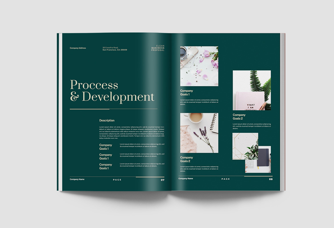 Elegant Business Proposal Document Elegant Business Proposal Document