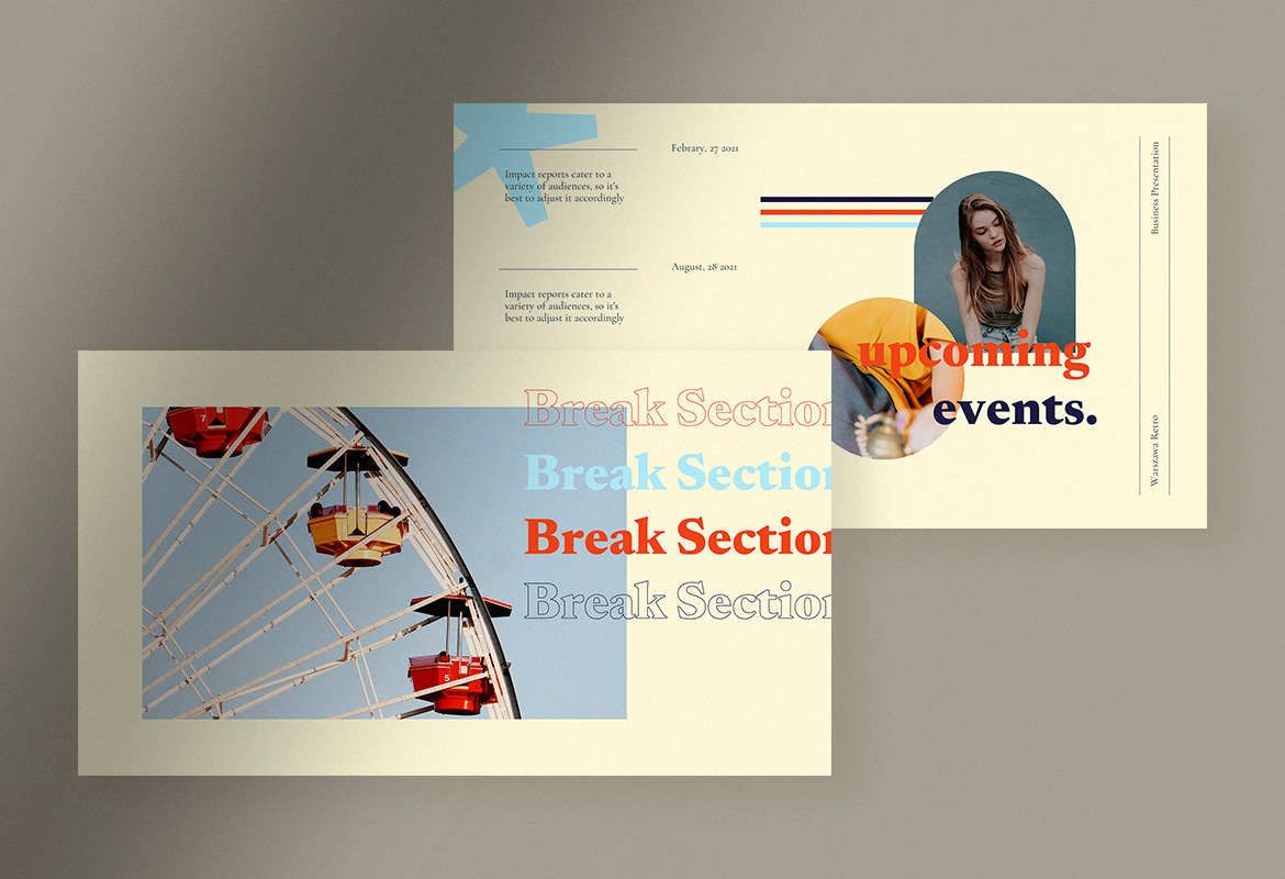 Warszawa Retro Business Presentation Warszawa Retro Business Presentation