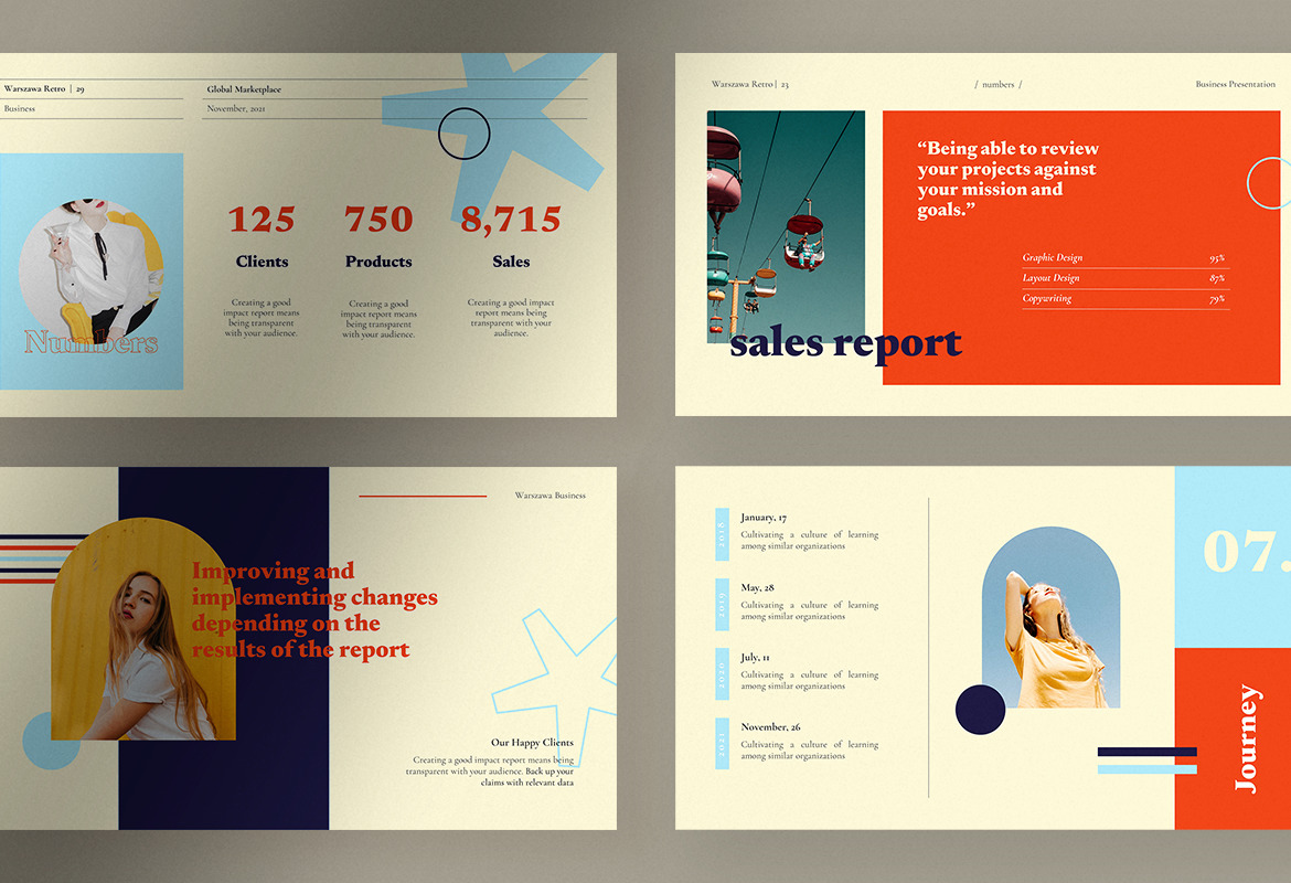 Warszawa Retro Business Presentation Warszawa Retro Business Presentation