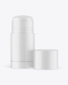 75g Matte Plastic Deodorant Stick Mockup