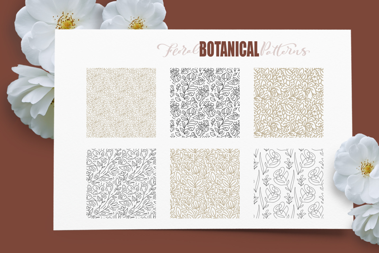 Floral Botanical Logo Floral Botanical Logo