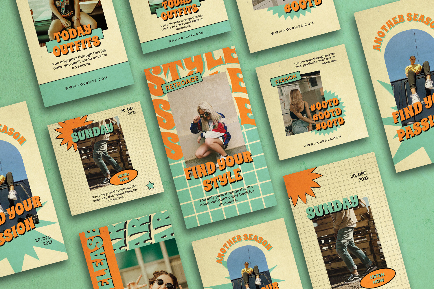 Liriane Instagram Template Liriane Instagram Template