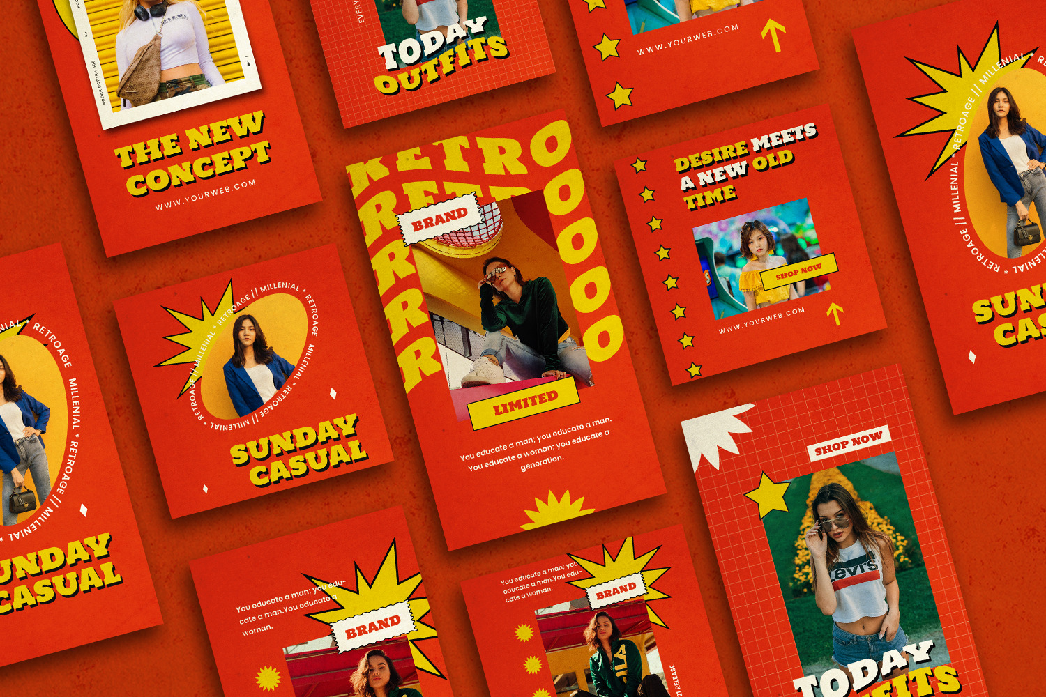 Jerenia Instagram Template Jerenia Instagram Template