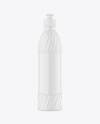 Glossy Plastic Bottle Mockup