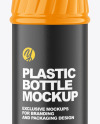 Glossy Plastic Bottle Mockup