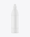 Matte Plastic Bottle Mockup