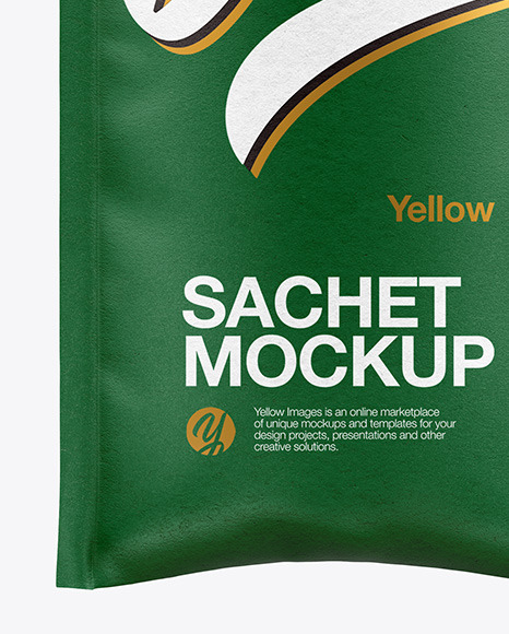 Paper Sachet Mockup