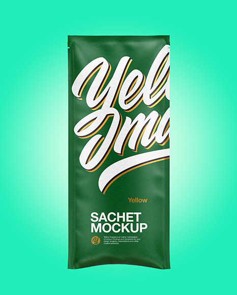 Paper Sachet Mockup