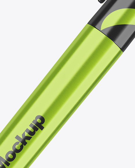 Metallic Pen Mockup